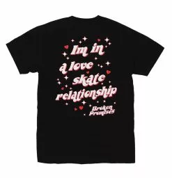 BROKEN PROMISES Love Skate SST Black Shirts