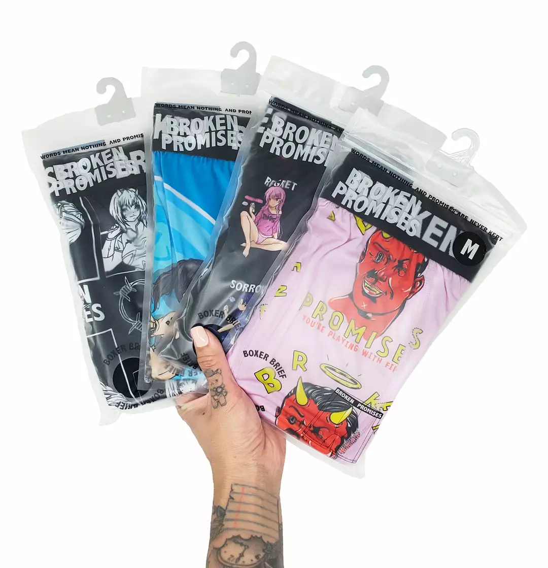 BROKEN PROMISES Love VS Lust Boxer Lounge