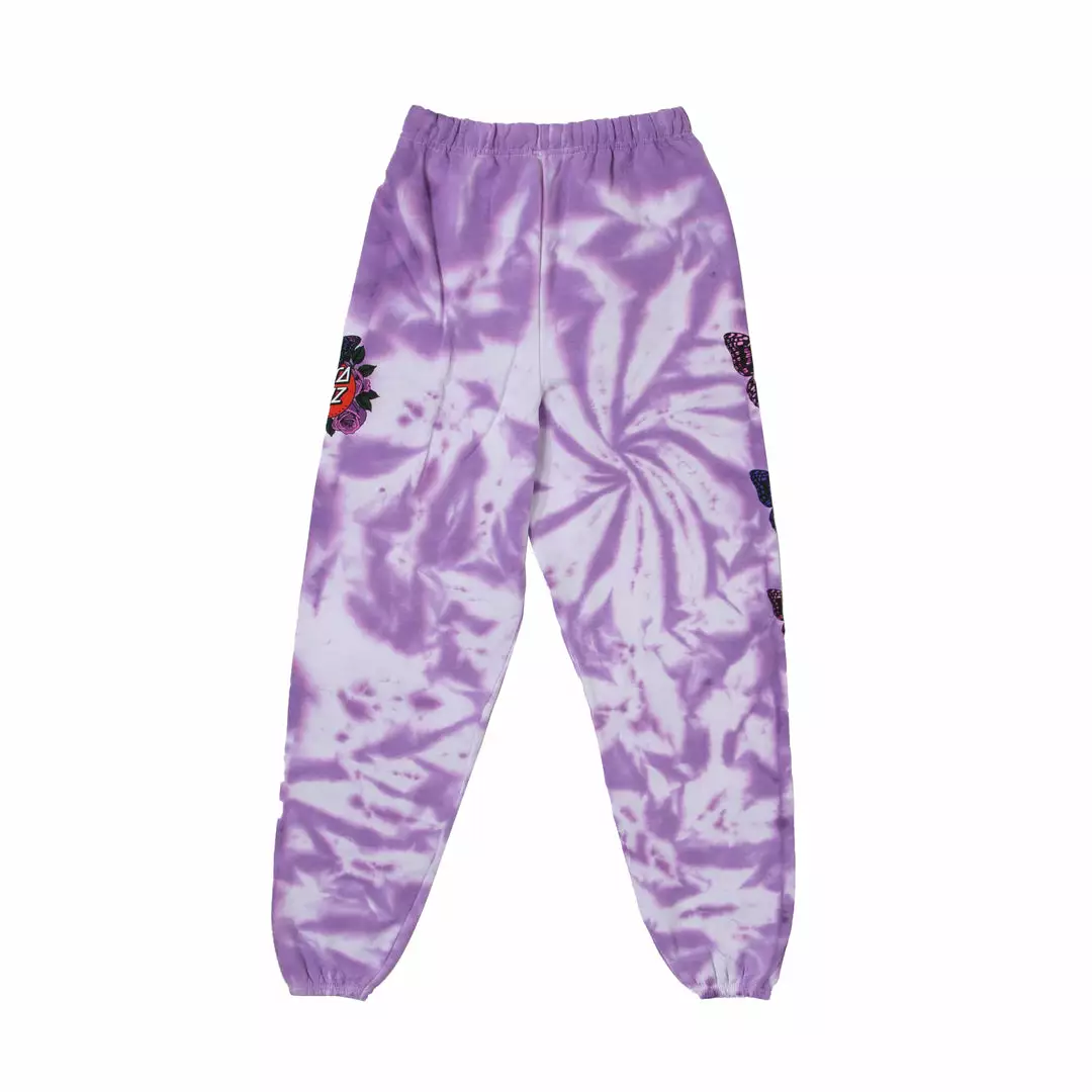 BROKEN PROMISES Bottoms BP X SC Flutter Tie Dye Sweatpants
