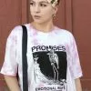 BROKEN PROMISES Beach Break Tee Pink