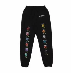 BROKEN PROMISES BP Feeled Guide Sweatpants Black Bottoms