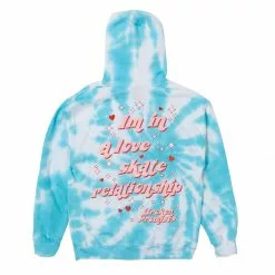 BROKEN PROMISES Love Skate Tie Dye Hoodie