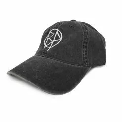 BROKEN PROMISES Riot Dad Hat Washed Black Headwear