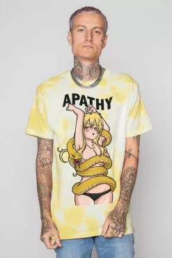 BROKEN PROMISES Apathy Anime Tie Dye Tee