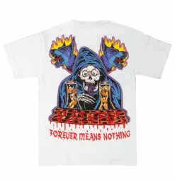 BROKEN PROMISES Bad Chemistry "S/S" Tee White