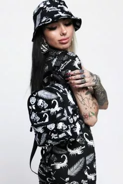 BROKEN PROMISES Womens Tropic Disaster Mini Backpack