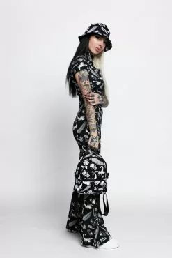 BROKEN PROMISES Womens Tropic Disaster Mini Backpack