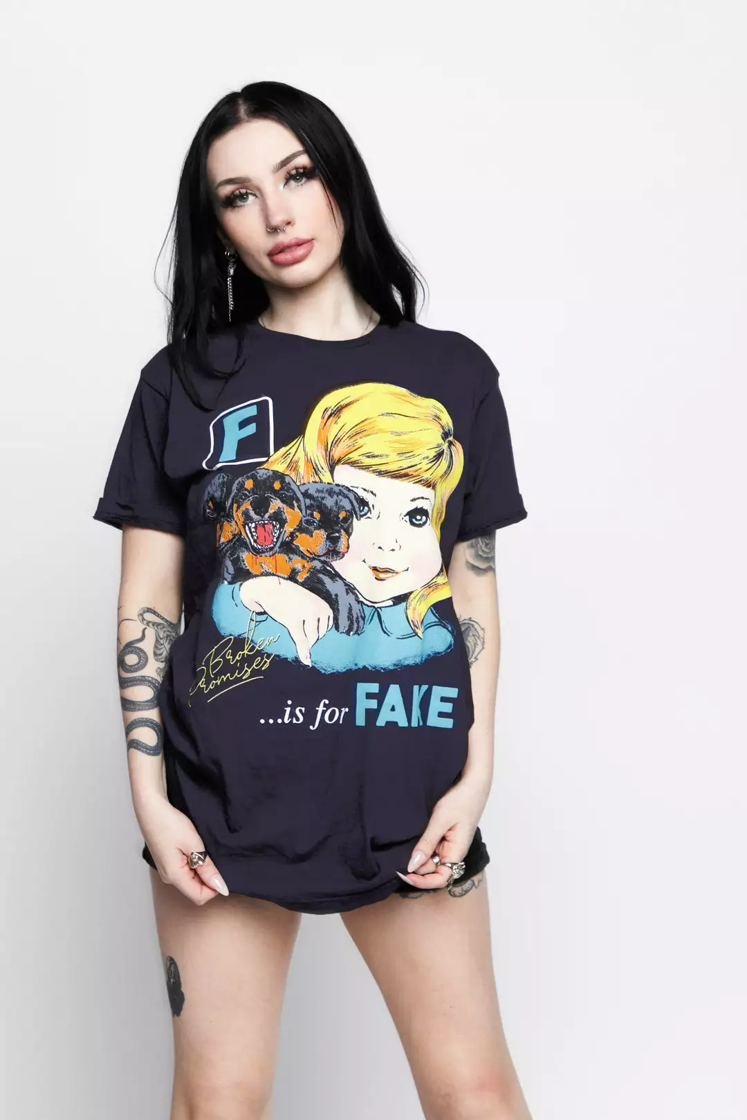 CASH F Is For Fake Tee Ink