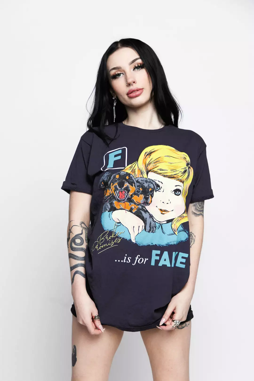 CASH F Is For Fake Tee Ink