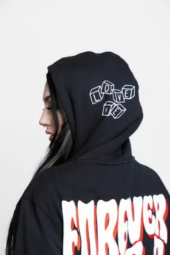 CASH Hoodies Untruthful Hoodie Black