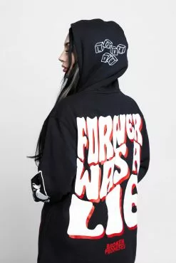 CASH Hoodies Untruthful Hoodie Black