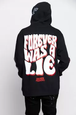 CASH Hoodies Untruthful Hoodie Black