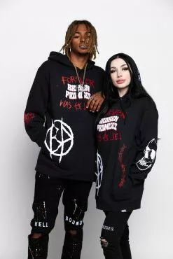 CASH Hoodies Untruthful Hoodie Black