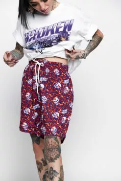 BROKEN PROMISES Bottoms Trouble In Paradise Shorts