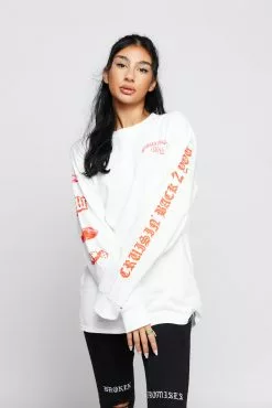 BROKEN PROMISES Shirts BP X Hot Wheels Cruisin Back 2 You L/S