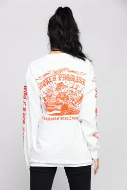 BROKEN PROMISES Shirts BP X Hot Wheels Cruisin Back 2 You L/S