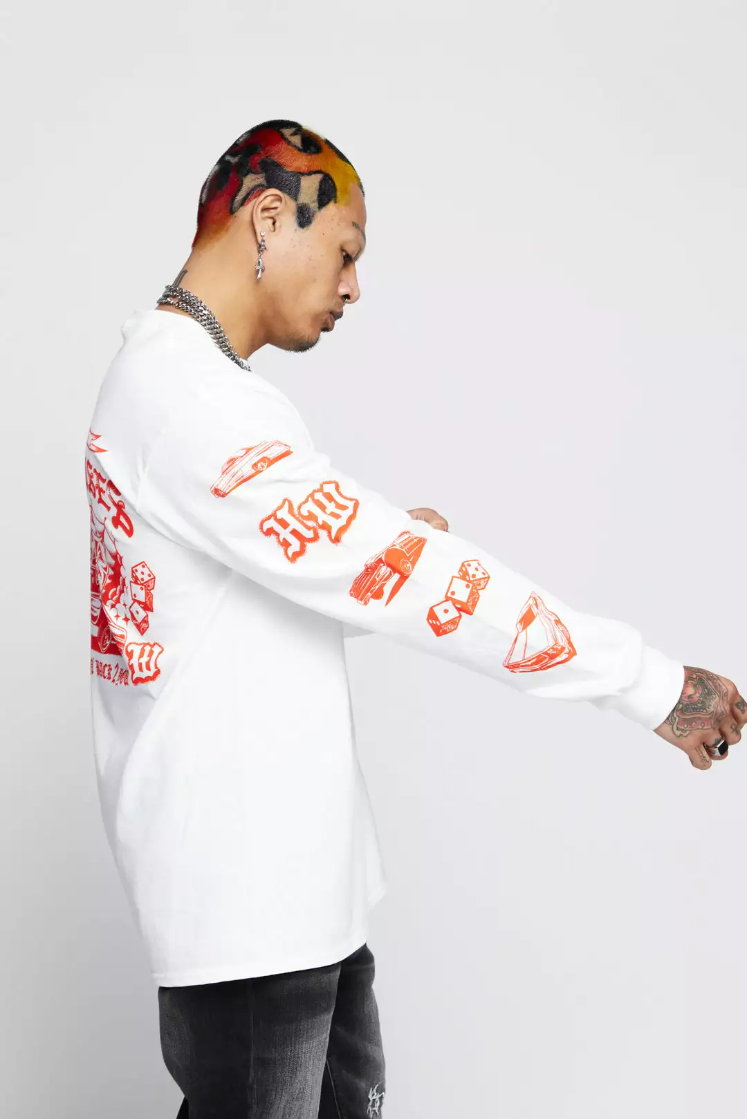 BROKEN PROMISES Shirts BP X Hot Wheels Cruisin Back 2 You L/S