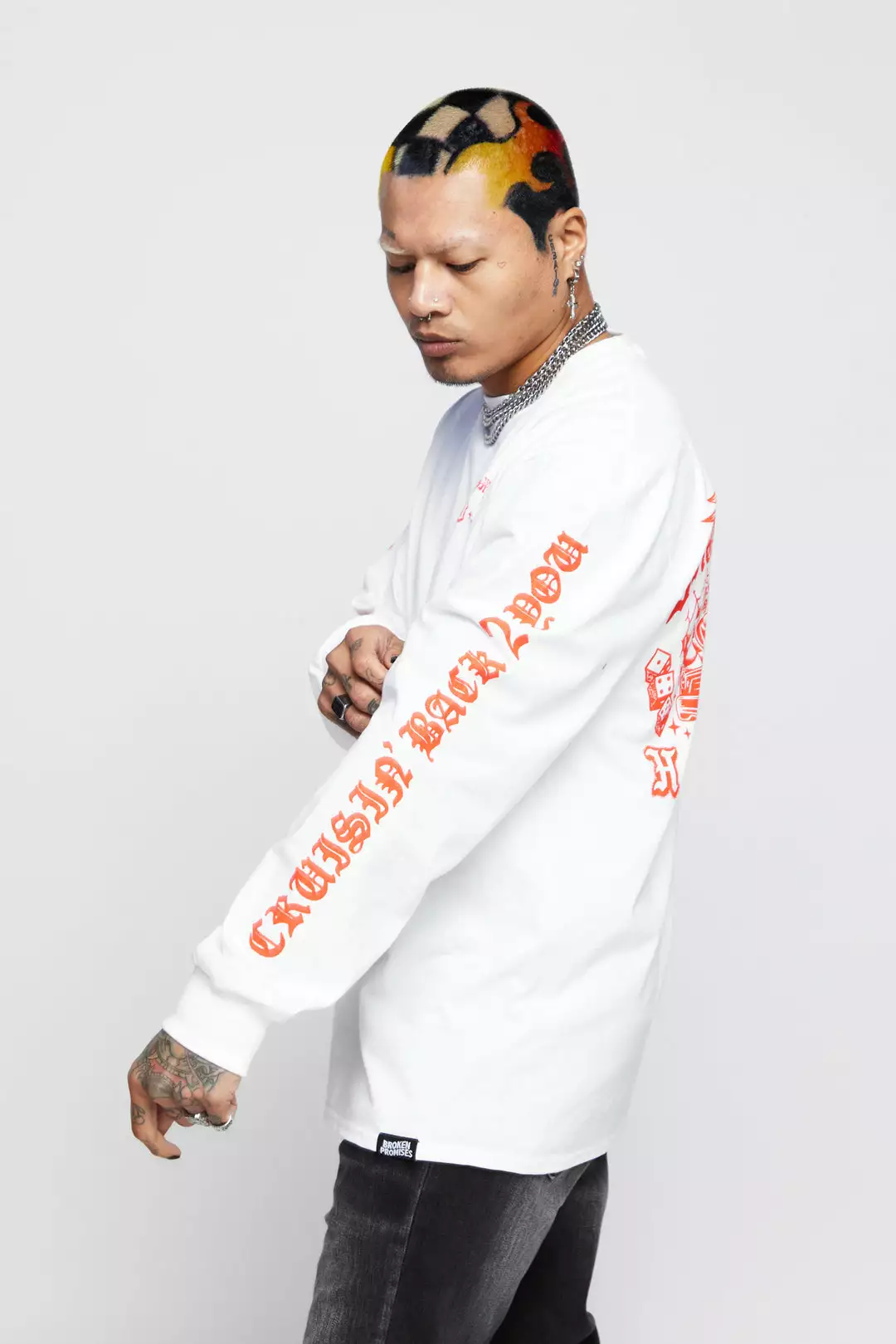 BROKEN PROMISES Shirts BP X Hot Wheels Cruisin Back 2 You L/S