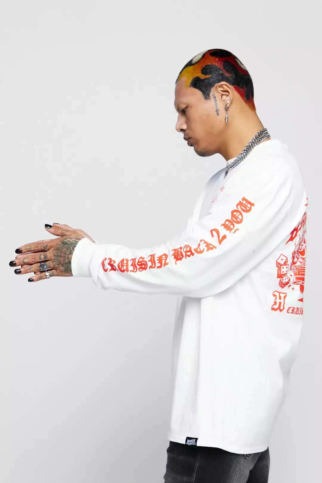 BROKEN PROMISES Shirts BP X Hot Wheels Cruisin Back 2 You L/S