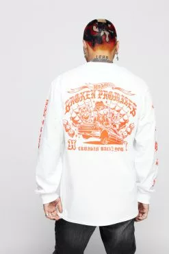 BROKEN PROMISES Shirts BP X Hot Wheels Cruisin Back 2 You L/S