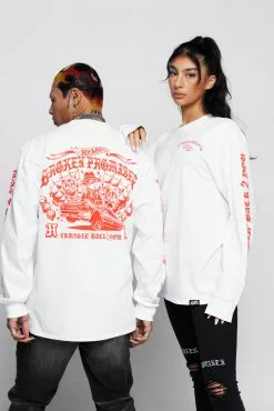 BROKEN PROMISES Shirts BP X Hot Wheels Cruisin Back 2 You L/S