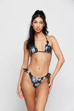 BROKEN PROMISES Arcade Mode Triangle Bikini Top