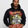 BROKEN PROMISES BP X Hot Wheels Lost Control Hoodie Black Hoodies