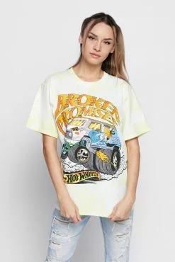 BROKEN PROMISES BP X Hot Wheels See You Again S/S Yellow