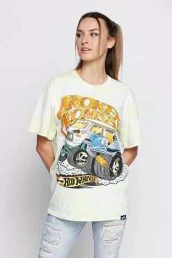 BROKEN PROMISES BP X Hot Wheels See You Again S/S Yellow