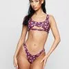 BROKEN PROMISES Trouble In Paradise Cutout Swim Top Sets