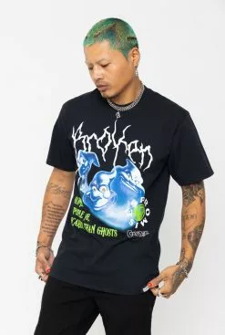 BROKEN PROMISES Shirts BP X Casper Ghostly Trio Tee Black
