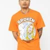 BROKEN PROMISES BP X Casper Scare Myself SST Orange Shirts
