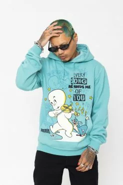 BROKEN PROMISES BP X Casper Reminder Hoodie Green Hoodies