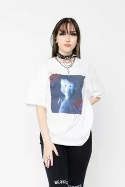 BROKEN PROMISES Shirts BP X Casper Autograph Tee White