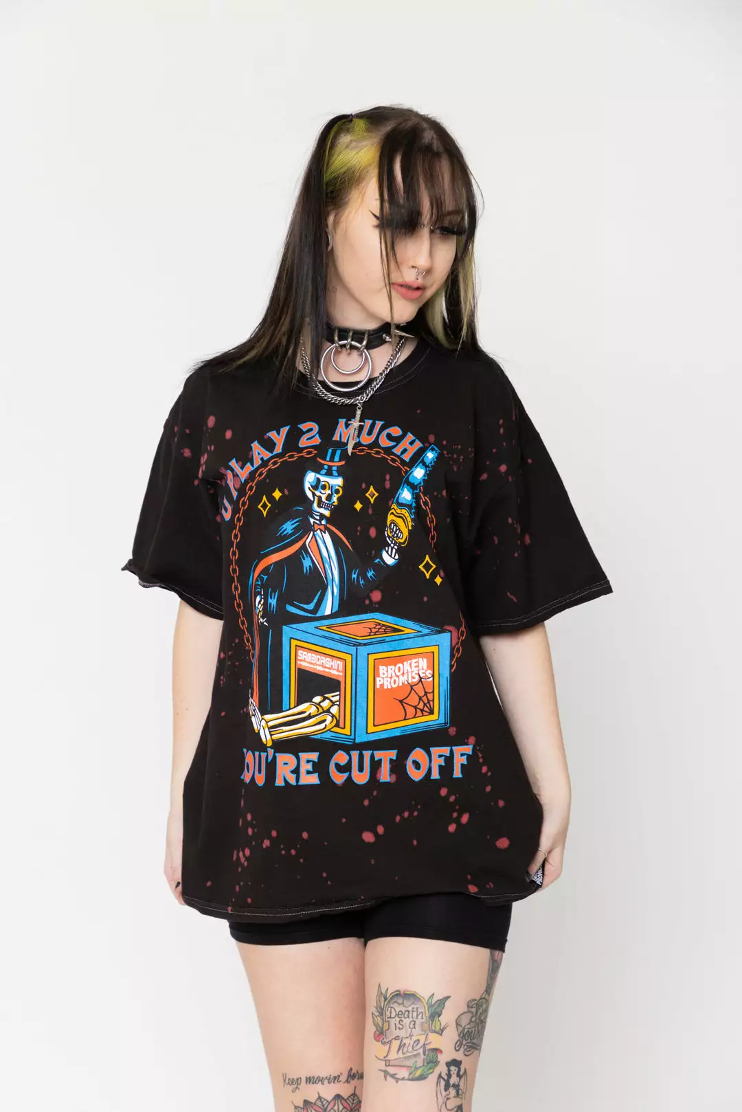 BROKEN PROMISES Shirts BPxSamborghini Cut Off SST