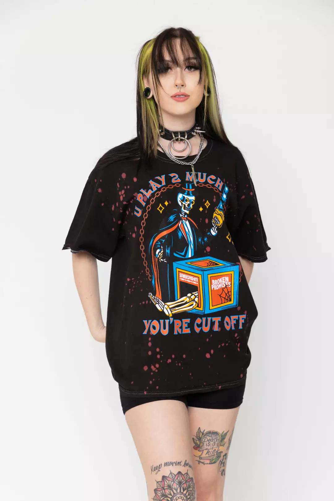 BROKEN PROMISES Shirts BPxSamborghini Cut Off SST