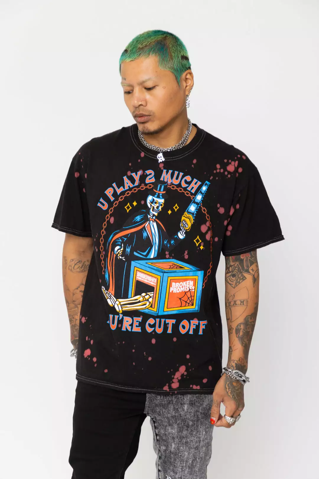 BROKEN PROMISES Shirts BPxSamborghini Cut Off SST