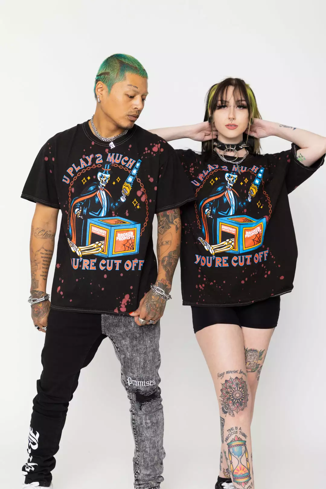 BROKEN PROMISES Shirts BPxSamborghini Cut Off SST