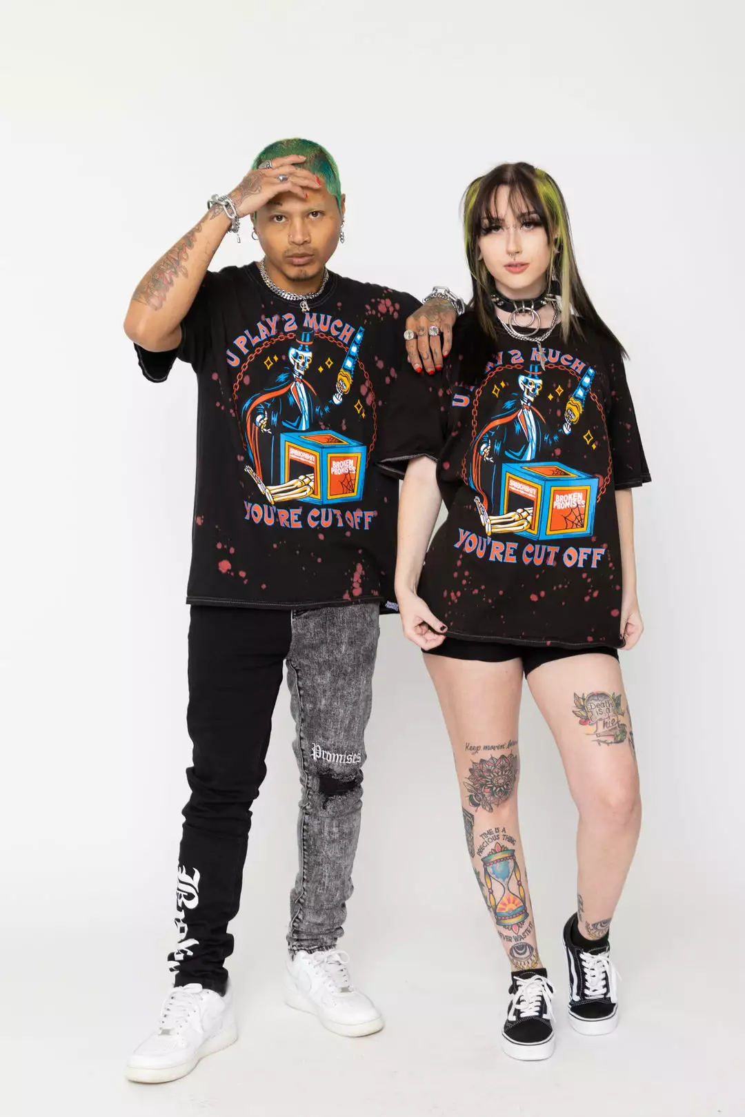 BROKEN PROMISES Shirts BPxSamborghini Cut Off SST