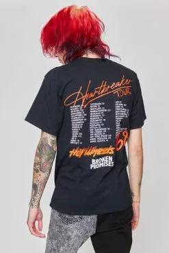 BROKEN PROMISES Shirts BP X Hot Wheels Tour Tee Blk
