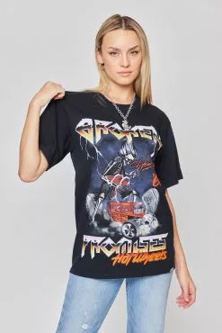 BROKEN PROMISES Shirts BP X Hot Wheels Tour Tee Blk