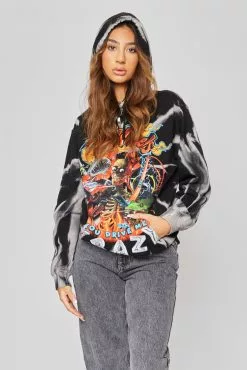 BROKEN PROMISES BP X Hot Wheels Track Attack Hoodie Blk Hoodies