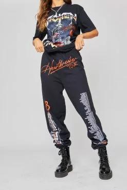 BROKEN PROMISES BP X Hot Wheels Tour Sweats Black Bottoms
