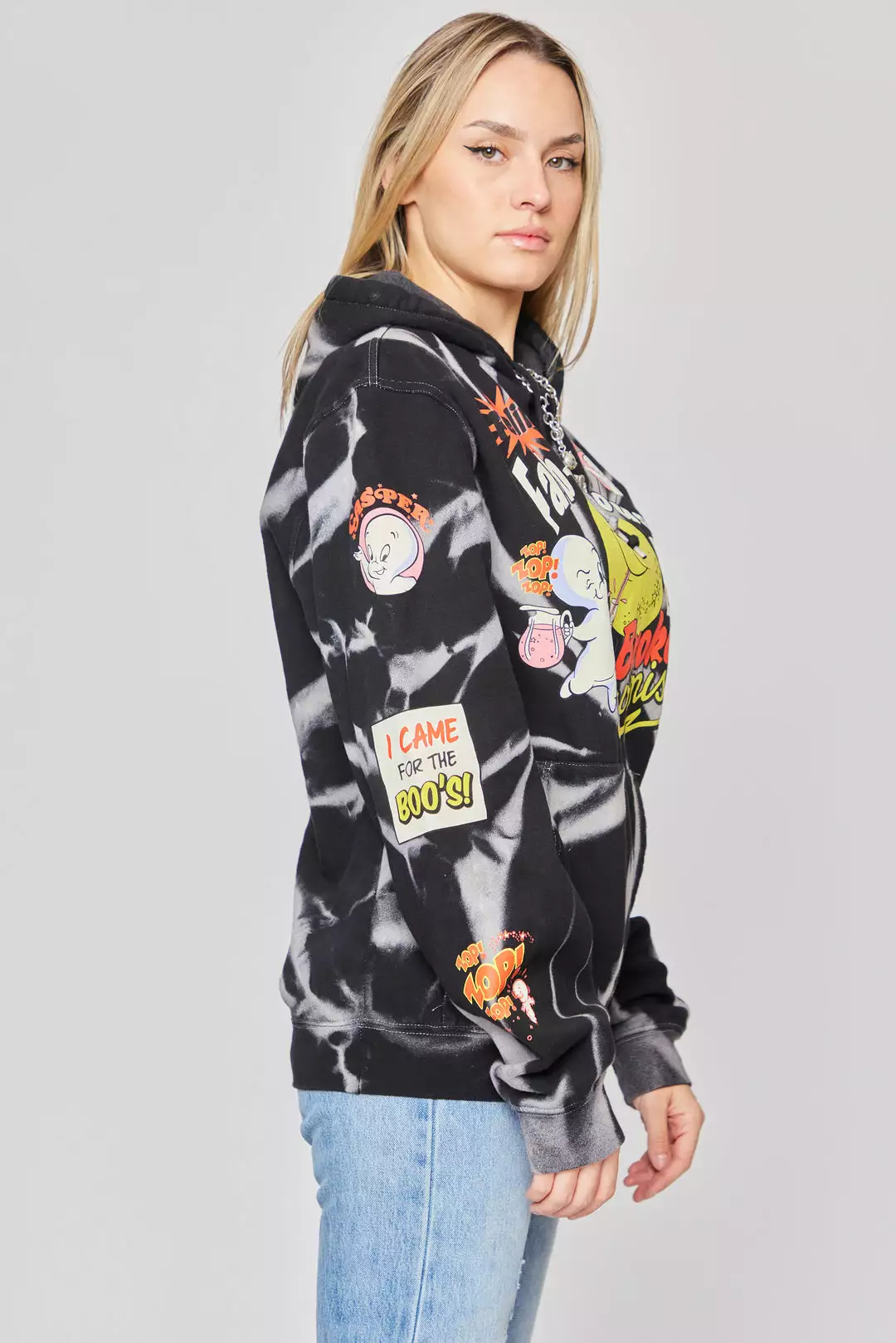 BROKEN PROMISES BP X Casper Fab-Boo-Lous Hoodie Black Hoodies