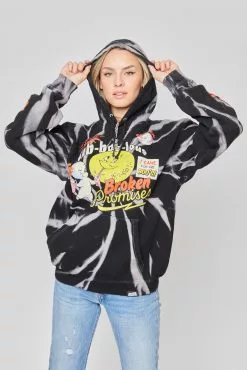 BROKEN PROMISES BP X Casper Fab-Boo-Lous Hoodie Black Hoodies