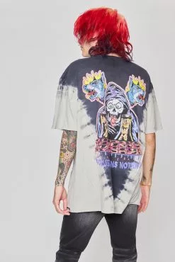 CASH Shirts Bad Chemistry V-Dye Tee Black/Grey