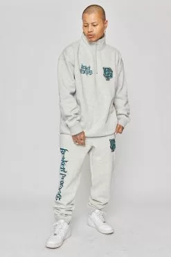 BROKEN PROMISES Poor Sport Sweatpant Grey