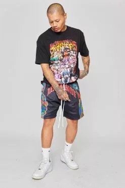 BROKEN PROMISES Never Forgive Shorts Bottoms