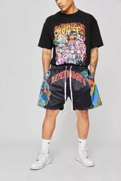 BROKEN PROMISES Never Forgive Shorts Bottoms