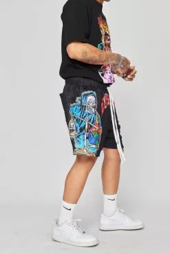 BROKEN PROMISES Never Forgive Shorts Bottoms